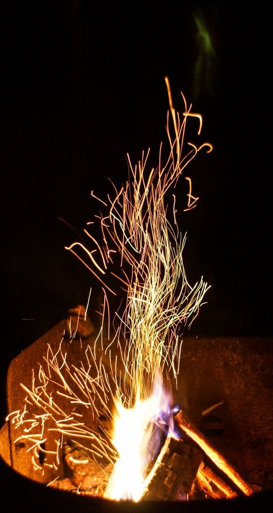 IMAGE: Sparks from a bon-fire (makingyouthink.ca)