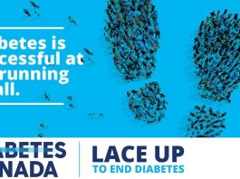 Banner: Diabetes Canada Lace Up Virtual 10K
