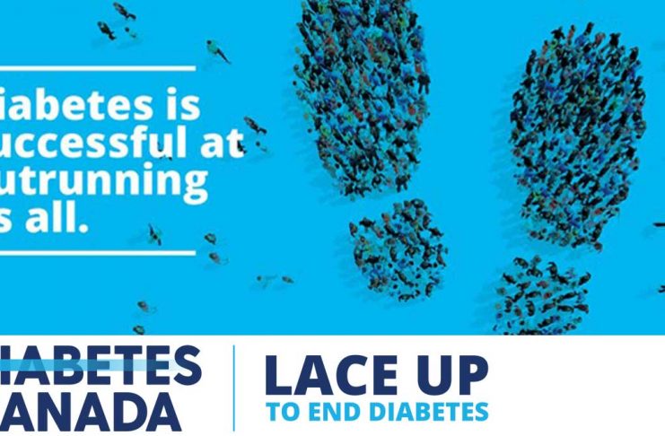 Banner: Diabetes Canada Lace Up Virtual 10K
